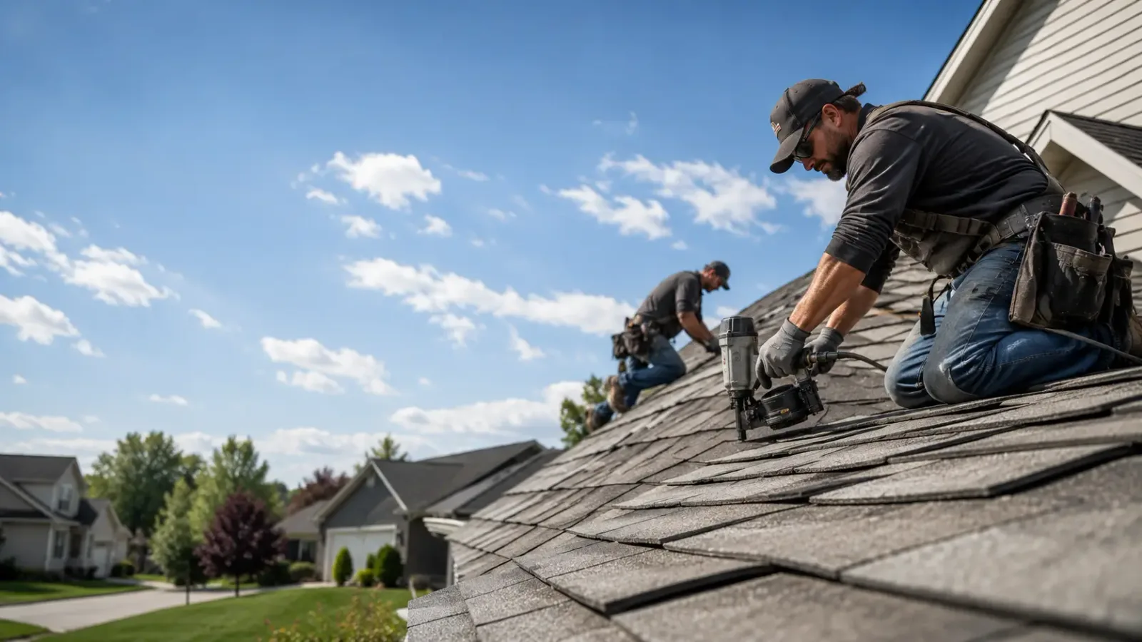 Storm Damage Roof Repair in Madison, IL near me
